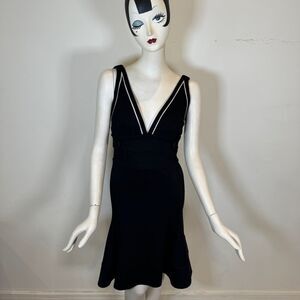 Early 2000s Antonio Berardi Flounce Dress